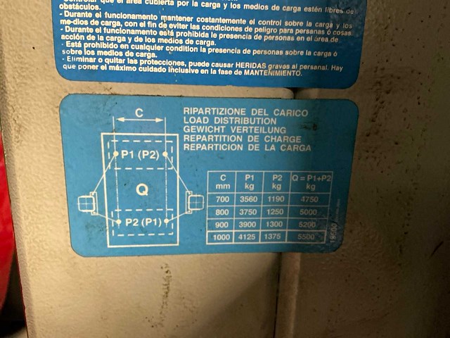 2018 ravaglioli kpn255 likt likta 2-koloms hefbrug - afbeelding 13 van  14