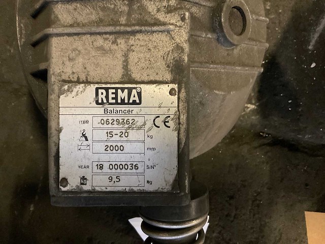 2018 rema 0629362 balancer - afbeelding 3 van  3