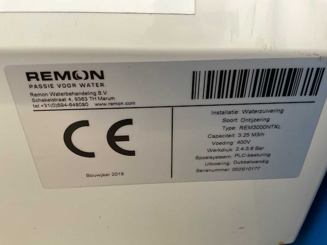 2018 remon waterzuiveringsinstallatie - afbeelding 3 van  5