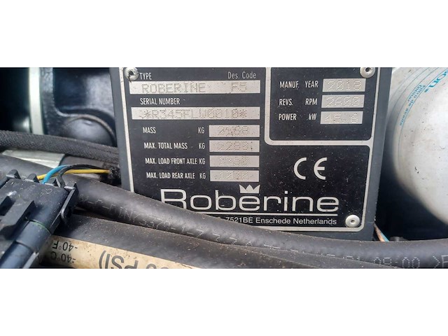 2018 roberine f5 maaimachine - afbeelding 21 van  28