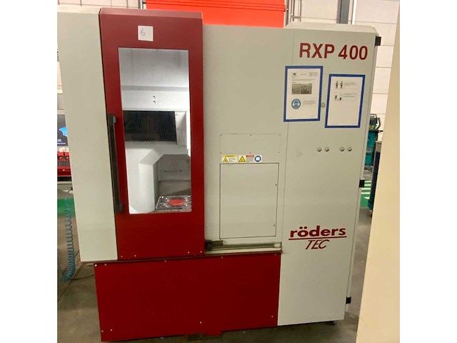 2018 röders rxp 400 cnc bewerkingscentrum - afbeelding 10 van  17