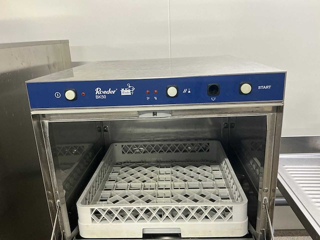2018 roeder bk50 korvenvaatwasmachine - afbeelding 3 van  5
