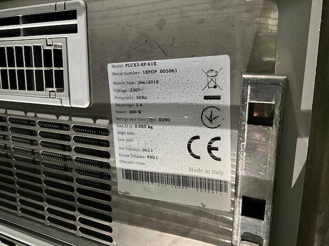 2018 roeder plux3-sp-61e koelwerkbank - afbeelding 6 van  6