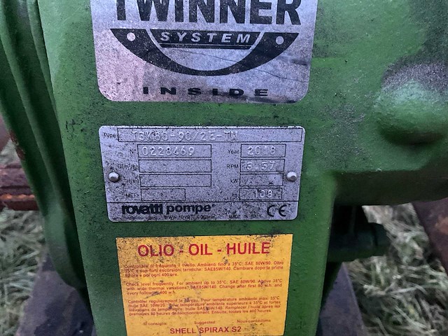 2018 rovatti t3k80-90/2e-tw beregeningspomp - afbeelding 8 van  8