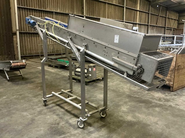 2018 rvs transportband - afbeelding 1 van  9