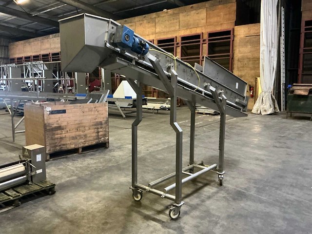 2018 rvs transportband - afbeelding 3 van  9