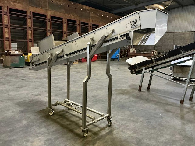 2018 rvs transportband - afbeelding 4 van  9