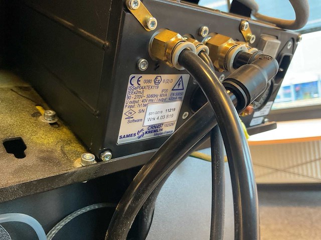 2018 sames kremlin e-jet 2 crn457 apparatuur voor poedercoaten - afbeelding 4 van  5