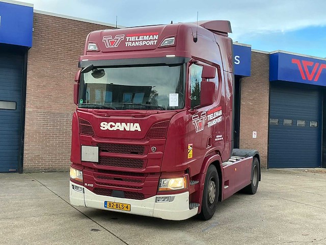 2018 scania r410 opleggertrekker - afbeelding 12 van  47
