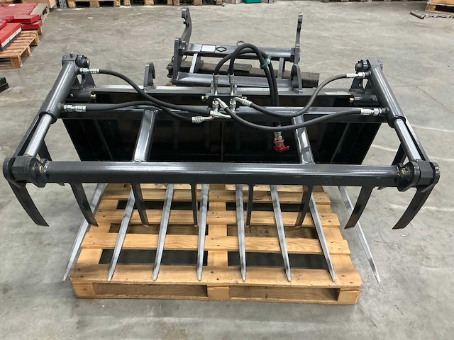 2018 schäffer d+s hydraulische mestklem ongebruikt - afbeelding 5 van  12