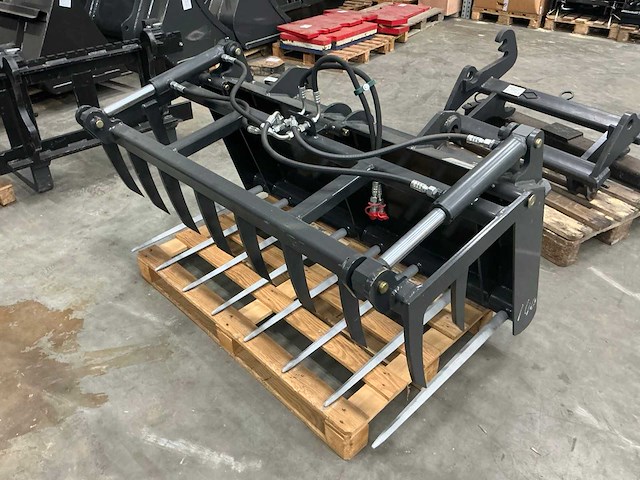 2018 schäffer d+s hydraulische mestklem ongebruikt - afbeelding 8 van  12