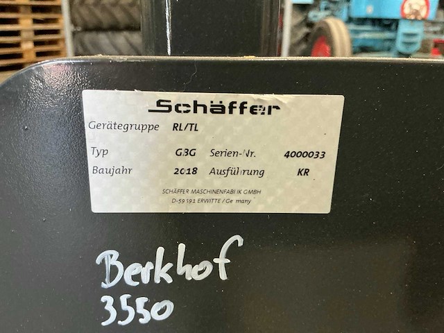 2018 schäffer gbg mestvork ongebruikt - afbeelding 2 van  10