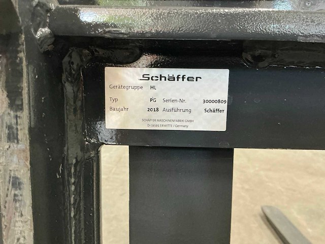 2018 schäffer pg vorkenbord ongebruikt - afbeelding 10 van  13