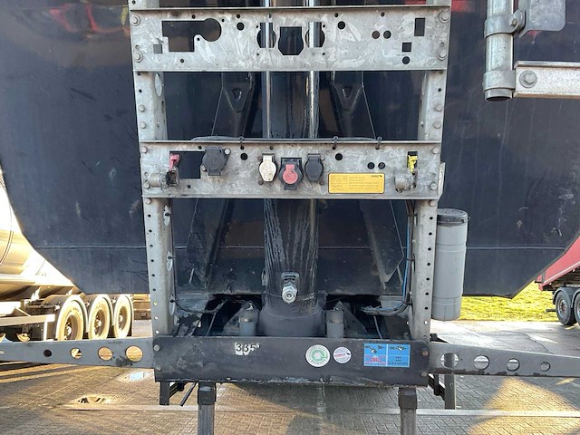 2018 schmitz cargobull gotha sgf s3 oplegger - afbeelding 12 van  15