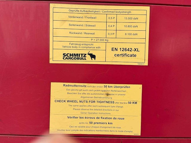 2018 schmitz cargobull scb*s3t oplegger - afbeelding 35 van  43