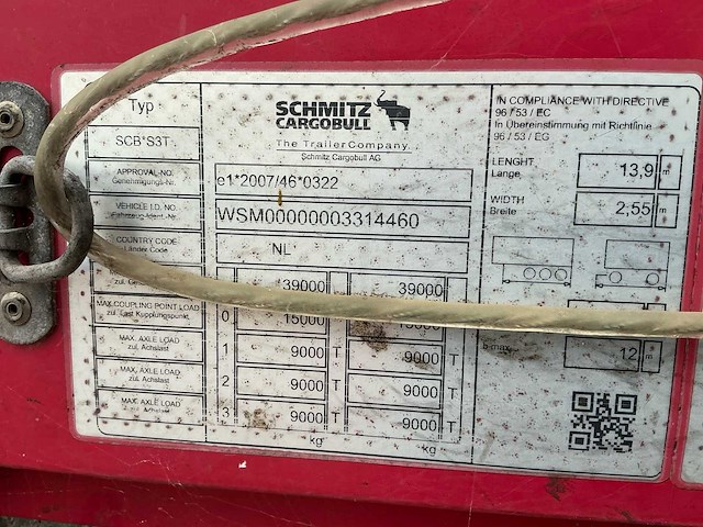 2018 schmitz cargobull scb*s3t oplegger - afbeelding 38 van  43