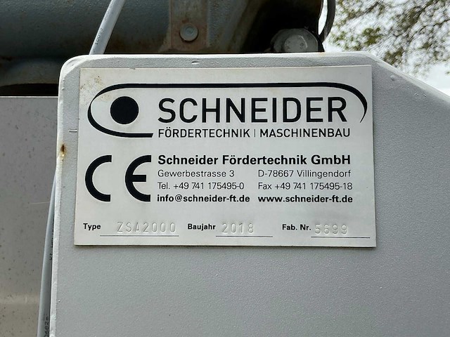 2018 schneider zsa2000 stenenscheider - afbeelding 4 van  12