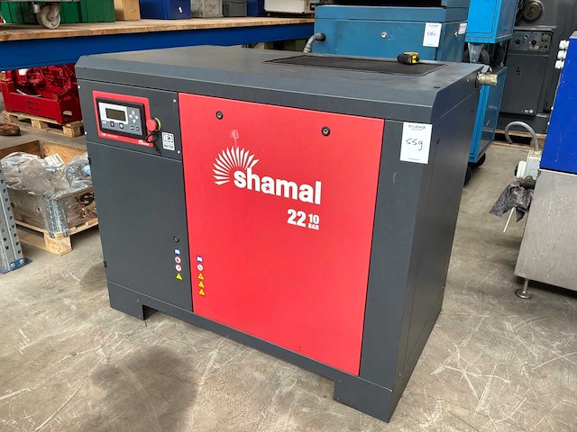 2018 shamal storm 22-10 (ie3) schroefcompressor - afbeelding 1 van  6
