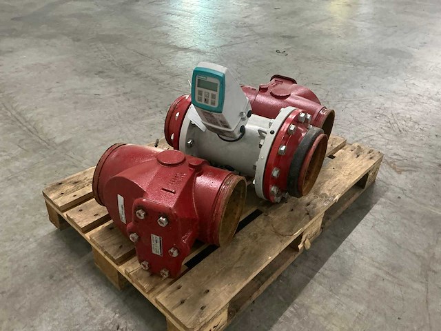 2018 siemens sitrans f m mag 5100 w+ mag 5000 flowmeter+ 2x vicking check valve - afbeelding 3 van  6