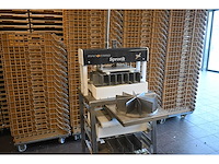 2018 sinmag manotrad sdb-20b diviseuse inclusief diverse snij-vorm plateaus - afbeelding 4 van  12