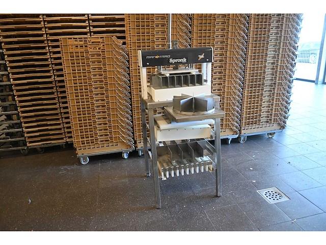 2018 sinmag manotrad sdb-20b diviseuse inclusief diverse snij-vorm plateaus - afbeelding 6 van  12