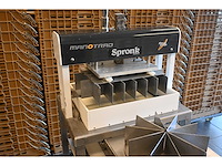 2018 sinmag manotrad sdb-20b diviseuse inclusief diverse snij-vorm plateaus - afbeelding 8 van  12
