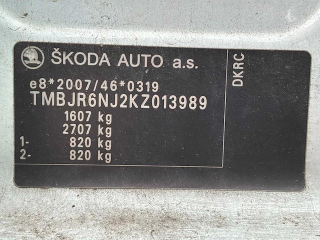 2018 skoda fabia 5j acdkrcx01 personenauto - afbeelding 37 van  42