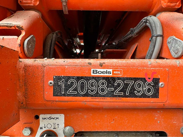 2018 skyjack sd 3 3219 hoogwerker - afbeelding 9 van  22