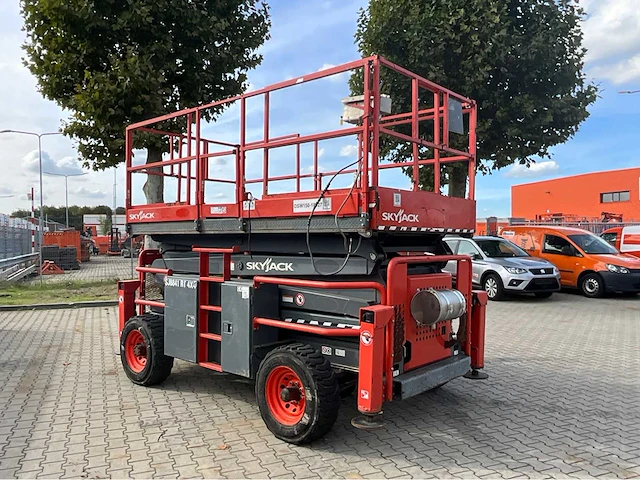 2018 skyjack sj 8841 hoogwerker 4x4 - afbeelding 21 van  37