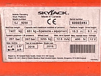 2018 skyjack sj 9250 hoogwerker 4x4 - afbeelding 40 van  45