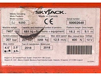 2018 skyjack sj 9250 hoogwerker 4x4 - afbeelding 33 van  39