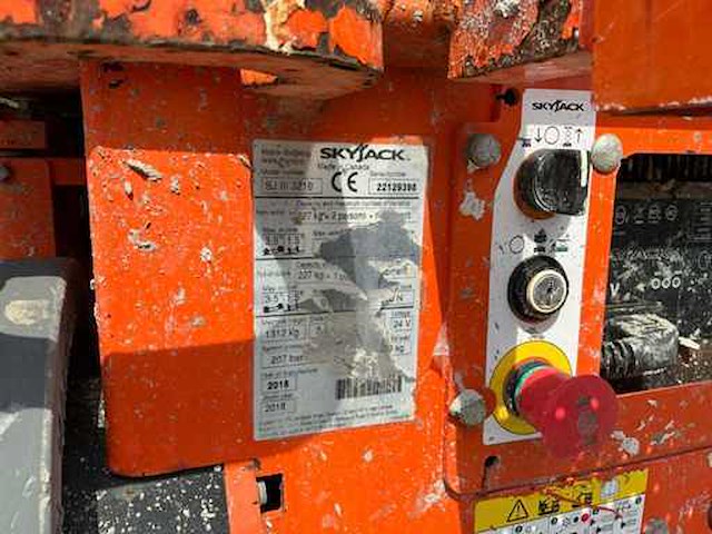 2018 skyjack sjiii-3219 hoogwerker - afbeelding 14 van  14