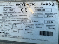 2018 skyjack sjiii4626 hoogwerker - afbeelding 5 van  12