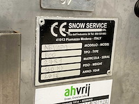 2018 snow service srl nanotech 2.00 sneeuwschuiver met strooibak - afbeelding 4 van  14