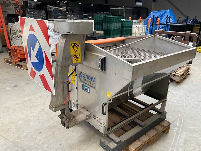 2018 snow service srl nanotech 2.00 sneeuwschuiver met strooibak - afbeelding 9 van  14
