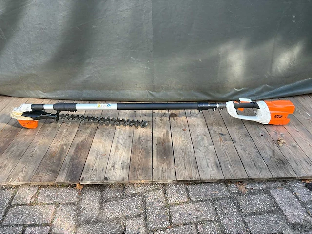 2018 stihl hla 85 accu stok heggenschaar - afbeelding 2 van  2