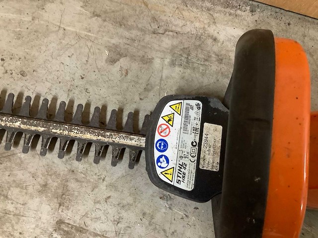2018 stihl hse42 heggenschaar - afbeelding 3 van  3