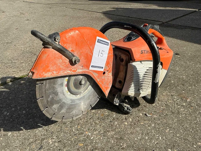 2018 stihl ts410 doorslijper - afbeelding 1 van  7