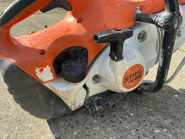 2018 stihl ts410 doorslijper - afbeelding 6 van  7