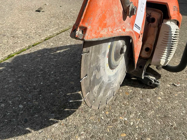 2018 stihl ts410 doorslijper - afbeelding 7 van  7