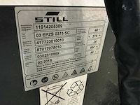 2018 still ltx 80 elektrische trekker - afbeelding 8 van  14