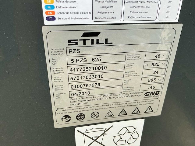 2018 still rx 20-16 p vorkheftruck - afbeelding 9 van  18