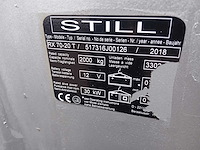 2018 still rx70-20t vorkheftruck - afbeelding 4 van  4