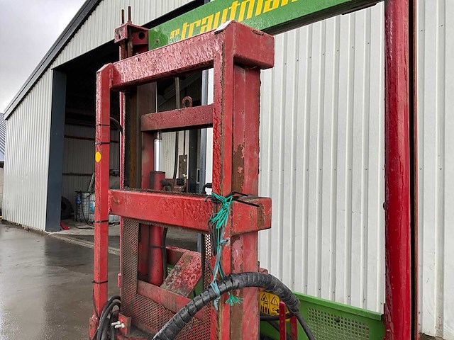 2018 strautmann hq 2800 hydrofox kuilvoersnijder - afbeelding 1 van  7