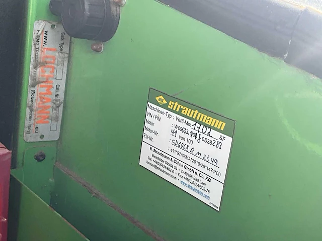 2018 strautmann verti-mix 172 d sf voermengwagen - afbeelding 7 van  15