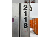 2018 sumner manufacturing 2118 materiaallift / kanaallift - afbeelding 8 van  9
