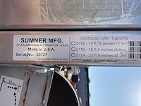 2018 sumner manufacturing 2118 materiaallift / kanaallift - afbeelding 6 van  6
