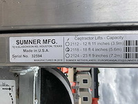 2018 sumner manufacturing 2118 materiaallift / kanaallift - afbeelding 6 van  14