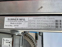 2018 sumner manufacturing 2124 materiaallift / kanaallift - afbeelding 3 van  14