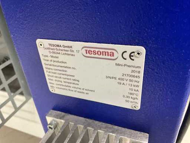 2018 tesoma mini-premium droogtunnel - afbeelding 8 van  8